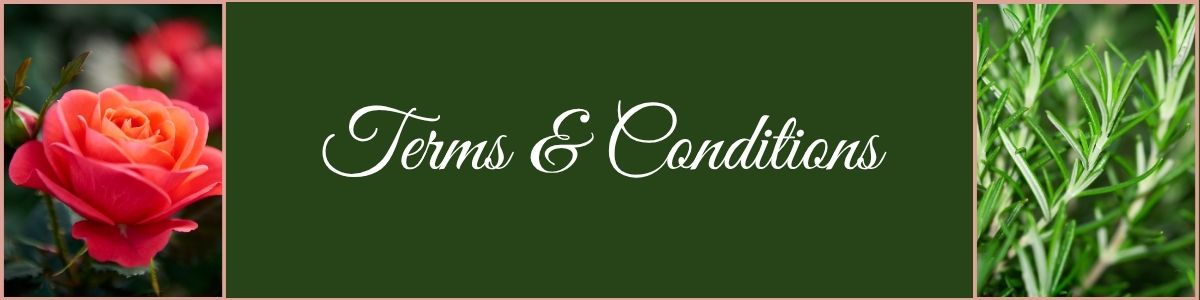 Forest Blooms Wholesale Plant Nursery Terms and Conditions